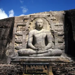 Buddha von Gal Vihare von Polonnaruwa (Sri Lanka) (zugeschrieben König Parakrama Bahu)