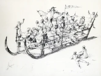 Le Traineau, ca. 1850-1890