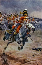 Waterloo, Der Angriff der Scots Greys