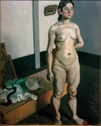 Posierendes Modell
