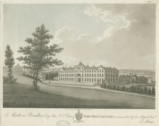 Soho Manufaktur (Aquatinta-Stich)