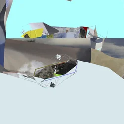 Fragmentierte digitale Landschaft