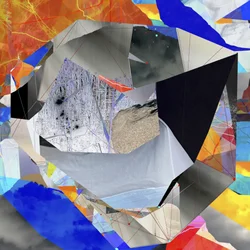 Moderne Abstrakte Collage