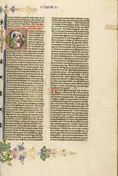 Initiale E: Ein Prophet