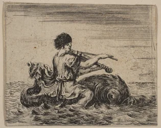 Arion, aus Spiel der Mythologie Jeu de la Mythologie, 1644