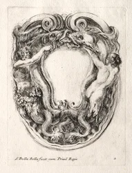 Neues Modell für eine Kartusche, 1647