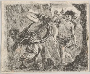 Orpheus und Eurydike, aus Spiel der Mythologie