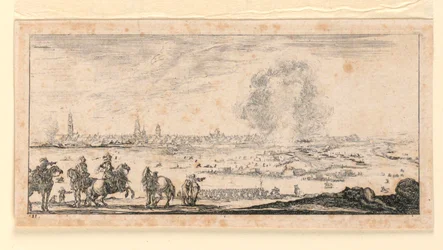 Platte 11, aus "Desseins de Queleques Conduites de Troupes, Canons, et Ataques de Villes"