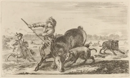 Hirsch in der Enge
