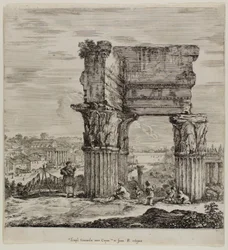 Tempel der Concordia und das Römische Forum