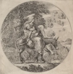 Die Flucht nach Ägypten, wahrscheinlich 1662