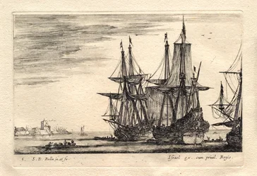 Zwei Boote im Begriff, den Anker zu lichten