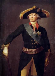 Porträt von Paul I., Kaiser von Russland