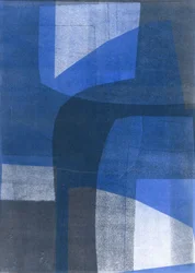 Blaue Bögen VI, 2015