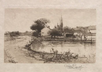 Skizze in der Nähe von Pittsfield, Mass., 1887-1888