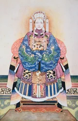 Tzu-Hsi, nach einer chinesischen Zeichnung