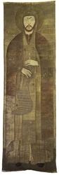 Das Grabtuch von Alexander Newski, kirchliche Stickerei, 1670er Jahre