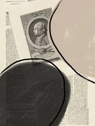 Historische Porträt-Collage
