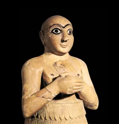 Selim, Bruder des Königs von Mari in Syrien, 3. Jahrtausend v. Chr. (Skulptur)