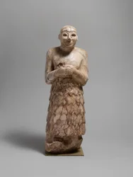 Votivfigur, ca. 2600–2350 v. Chr. (Stein)