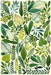 Botanische Blätter Medley