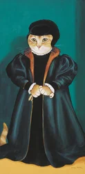 Illustration aus Cats Galore! A Compendium of Cultured Cats (veröffentlicht 2015)