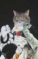 Illustration aus Cats Galore! A Compendium of Cultured Cats (veröff. 2015)