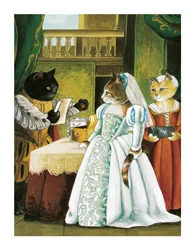 Illustration aus Shakespeare Cats: Poster Book (veröff. 2016)