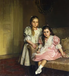 Porträt der Töchter von Lawrence Pilkington