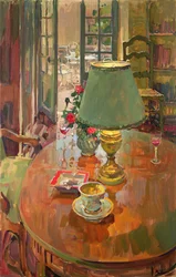 Tür zur Terrasse