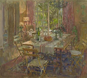 Küchentisch, Provence