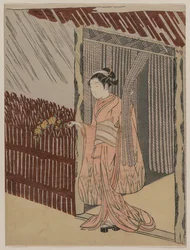 Ein Mädchen in Rosa, 1766
