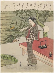 Ono no Komachi, ca. 1767