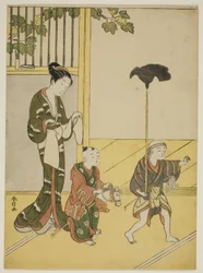 Spiel der Daimyo-Prozession