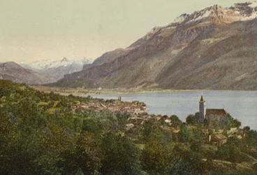 Berner Oberland: Brienz (Farbfoto)