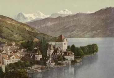 Berner Oberland: Oberhofen (Farbfoto)