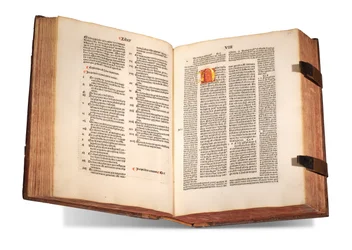 De civitate Dei, mit Kommentar von Thomas Waleys (gestorben vor 1349) und Nicolaus Trivet (1258?-1328), von Augustinus von Hippo, gedruckt 1489