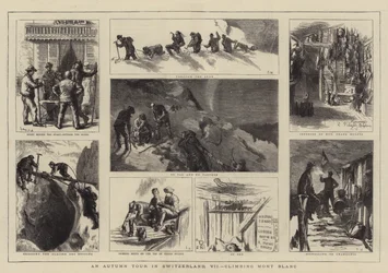 Eine Herbsttour in der Schweiz, VII, Besteigung des Mont Blanc