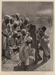 Der Vormarsch im Sudan, Zivilisation in der Wüste