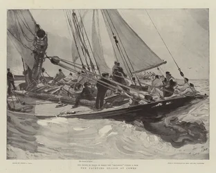 Die Segelsaison in Cowes