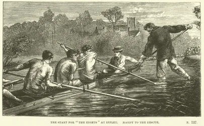 Illustration für Tom Brown in Oxford von Thomas Hughes