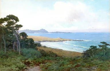 Blick auf die Monterey-Bucht