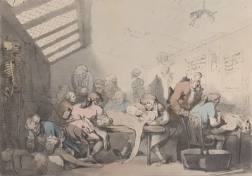 Der Seziersaal, ca. 1838