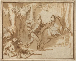 Alexander der Große und Bucephalus