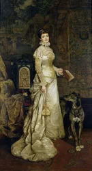 Porträt von Helena Modrzejewska (1840-1909), 1880
