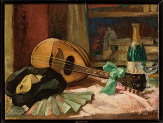 Stillleben mit Mandoline