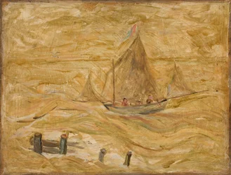 Segelboot auf dem Meer