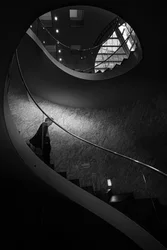 Dramatische Wendeltreppe