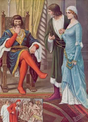 Illustration für Dantes Göttliche Komödie