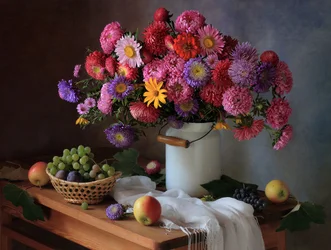 Bunte Herbsternte
